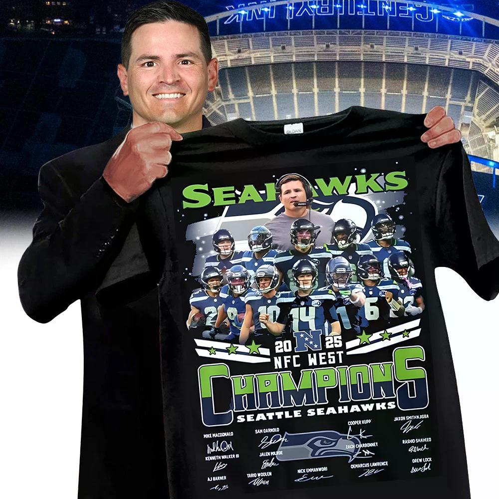 Limited Edition 2 Sided Seahawks NFC West Champs