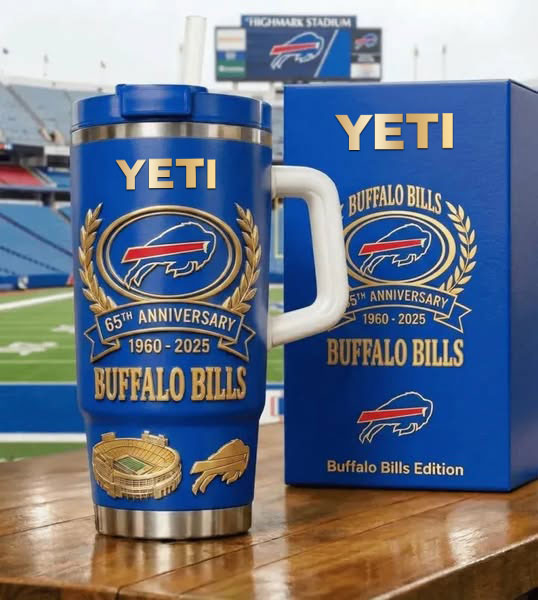 Buffalo Bills 65th Anniversary Edition Tumbler