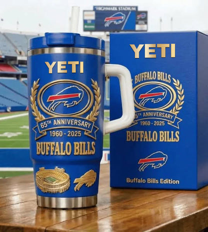 Buffalo Bills 65th Anniversary Edition Tumbler