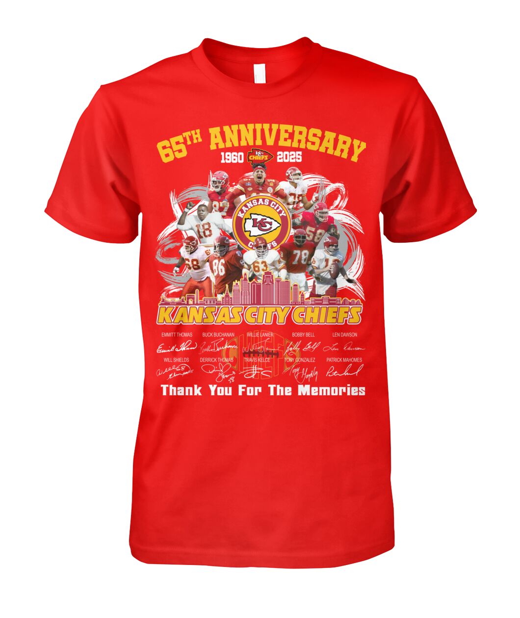 Kansas City Chiefs 65th Season Anniversary