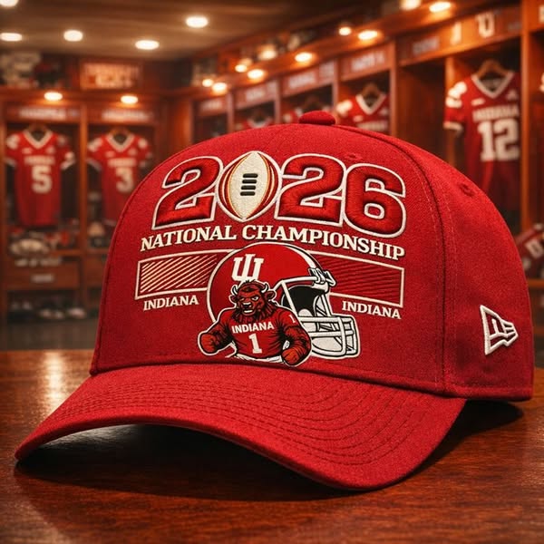 Indiana Hoosiers 2026 National Champions Cap