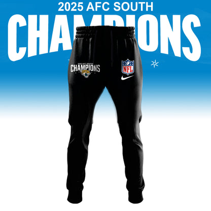 Jacksonville Jaguars 2025 AFC South Division Champions Jogger