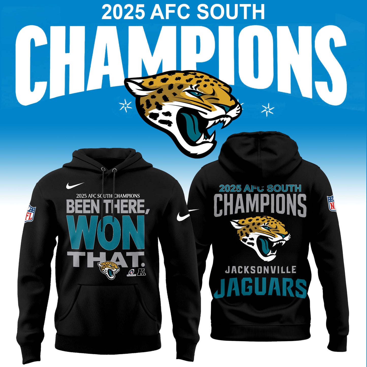 Jacksonville Jaguars 2025 AFC South Champions