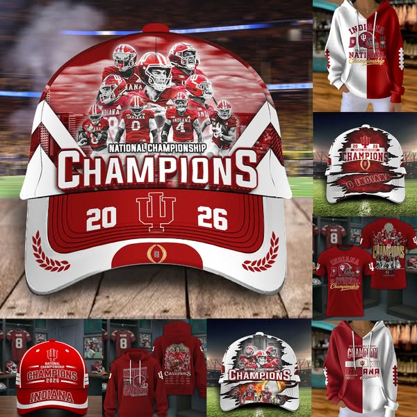 Indiana Hoosiers 2026 National Champions Cap