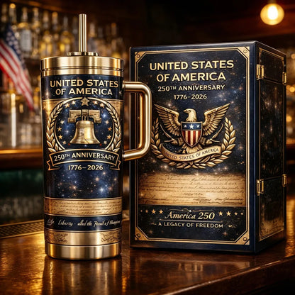 250th Anniversary Commemorative Travel Tumbler (1776-2026)