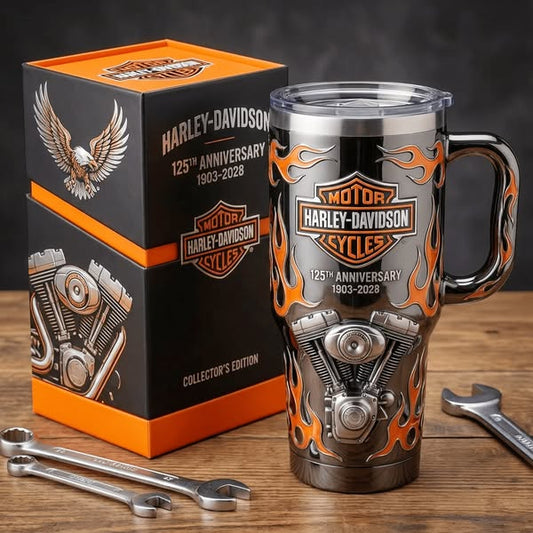 Harley-Davidson 125th Anniversary Commemorative Edition Tumbler