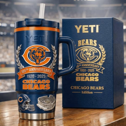 Chicago Bears 105th Anniversary Edition Tumbler