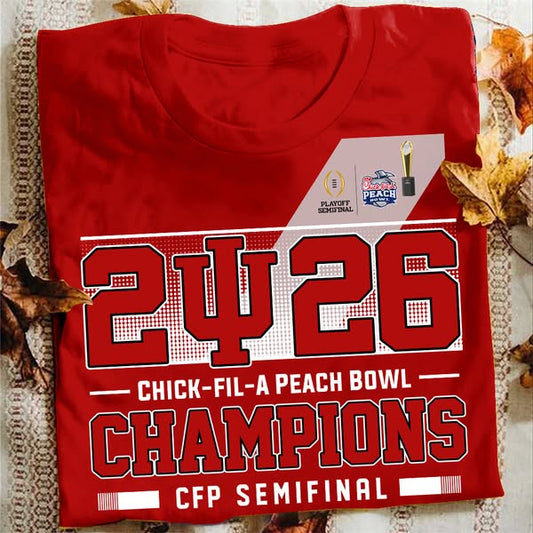 Indiana Hoosiers 2026 Peach Bowl Champions Limited