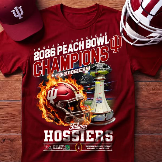 Indiana Hoosiers 2026 Peach Bowl Champions Limited