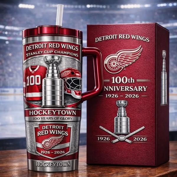 Red Wings 100th Anniversary Tumbler Limited Edition