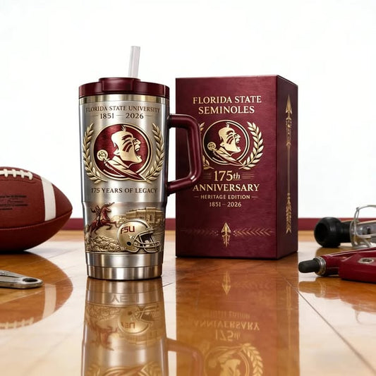 Florida State Seminoles 175th Anniversary Tumbler
