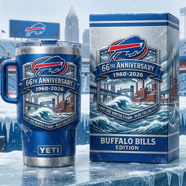 Buffalo Bills 65th Anniversary Edition Tumbler