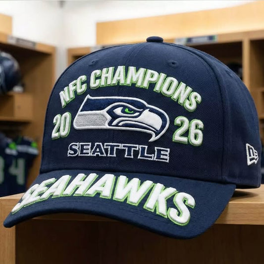 Seattle Seahawks 2025 NFC Champions Classic Cap