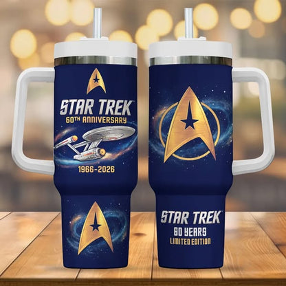 60th Anniversary Tumbler – a sleek