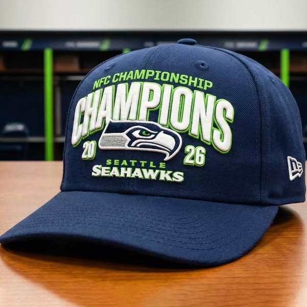 Seattle Seahawks 2025 NFC Champions Classic Cap