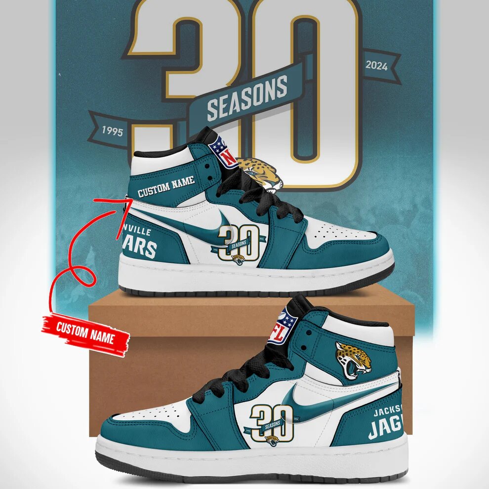 Jacksonville Jaguars Personalized New Shoes 2025