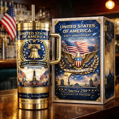 250th Anniversary Commemorative Travel Tumbler (1776-2026)