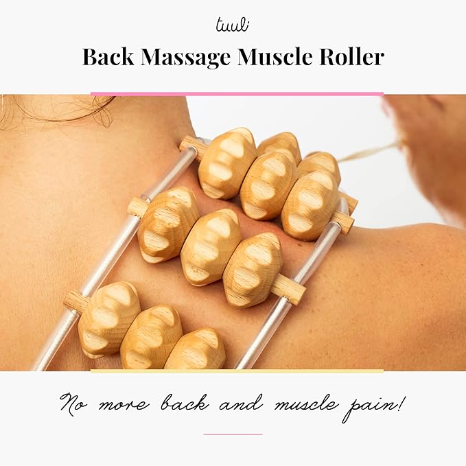Multi-Functional Back Roller and Neck Massager