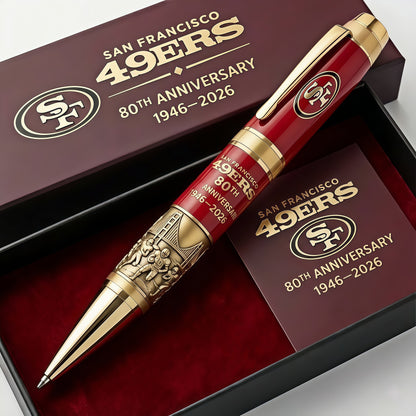 San Francisco 49ers 80th Anniversary 1946-2026 Pen