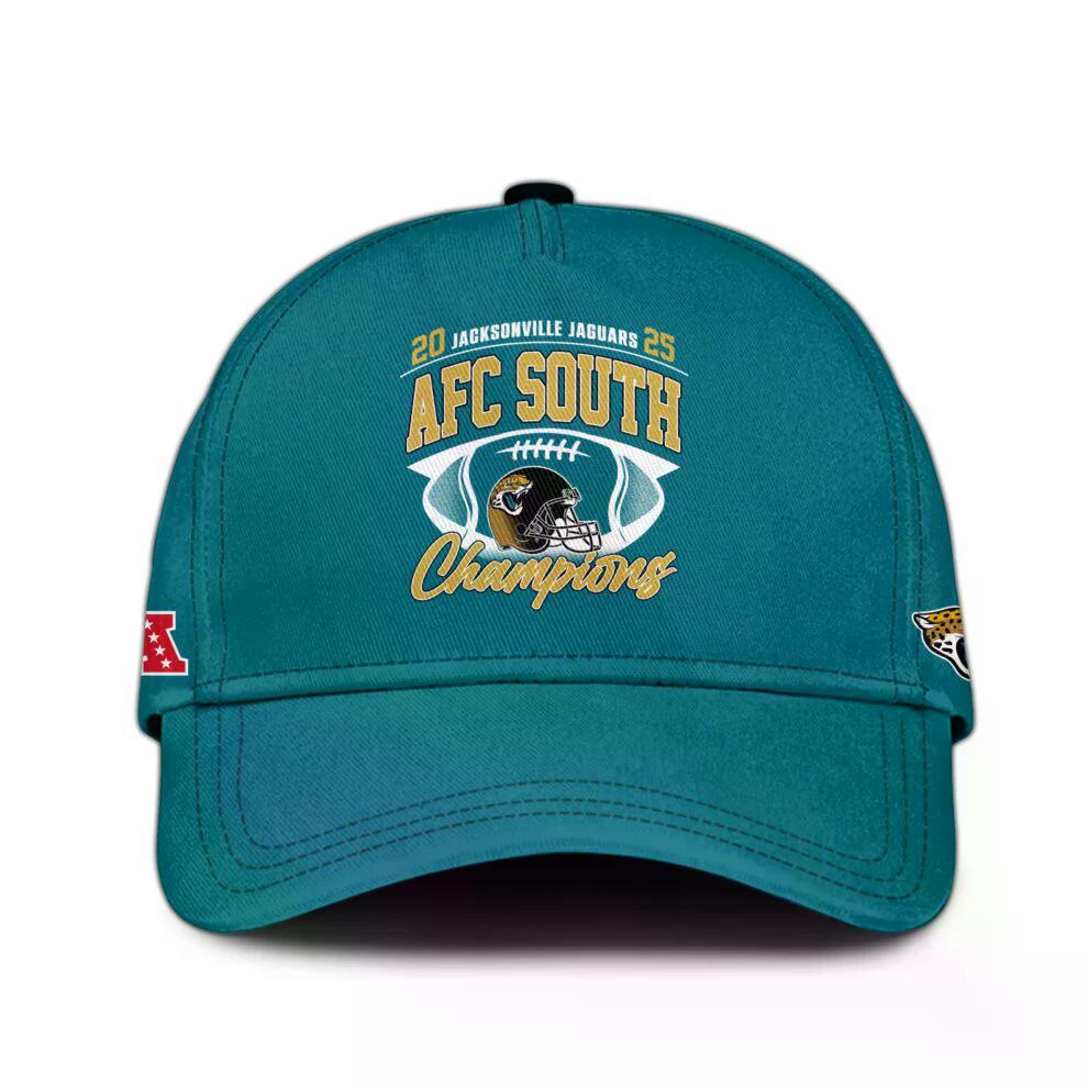 Jacksonville Jaguars 2025 AFC South Division Champions Limited Edition Cap