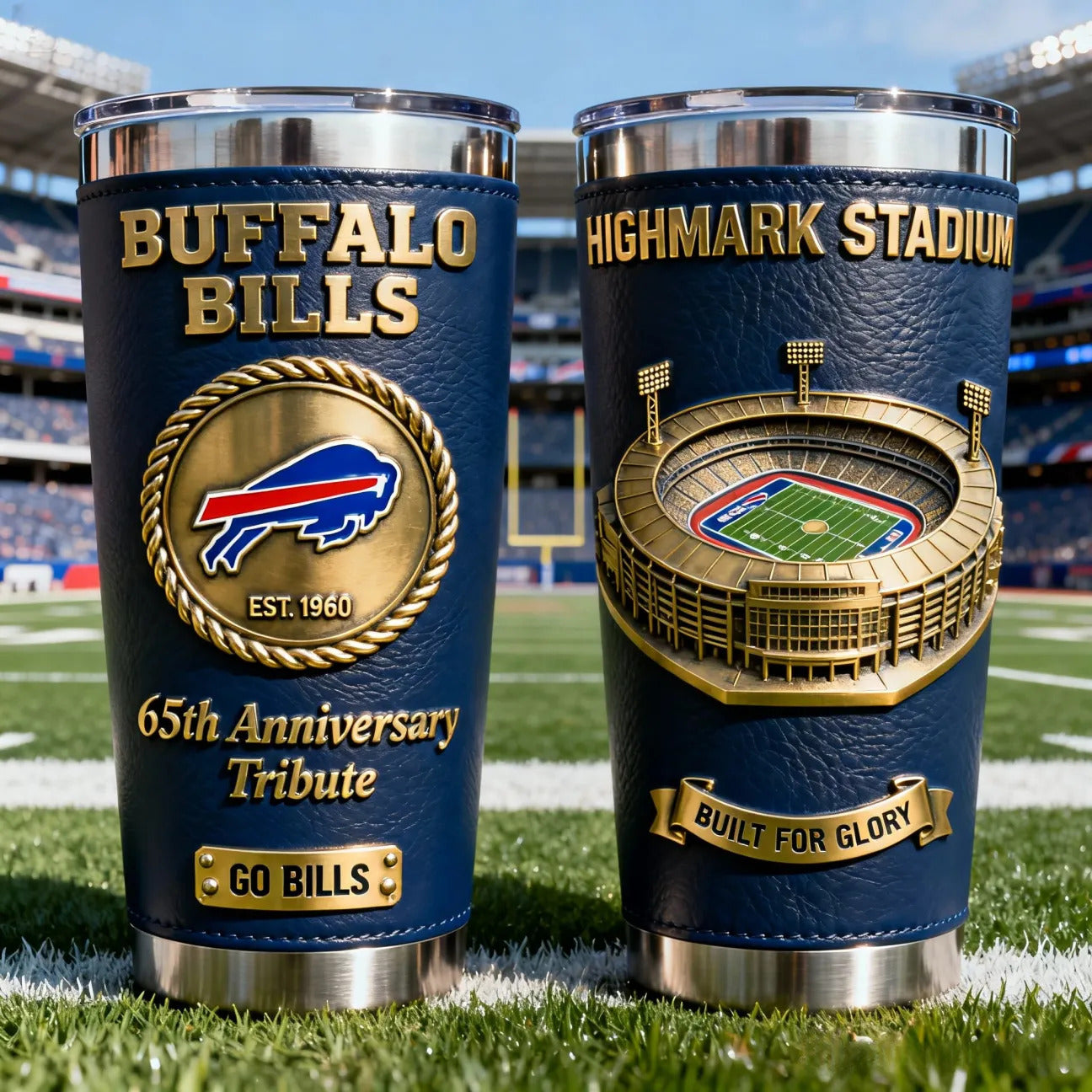 Buffalo Bills 65th Anniversary Edition Tumbler