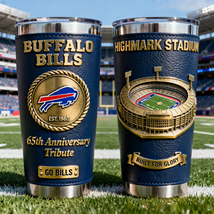 Buffalo Bills 65th Anniversary Edition Tumbler