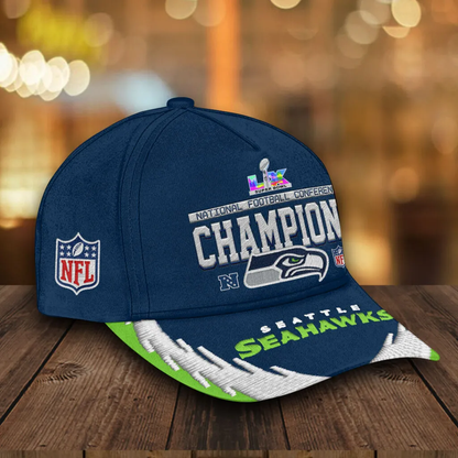Seattle Seahawks 2025 NFC Champions Classic Cap