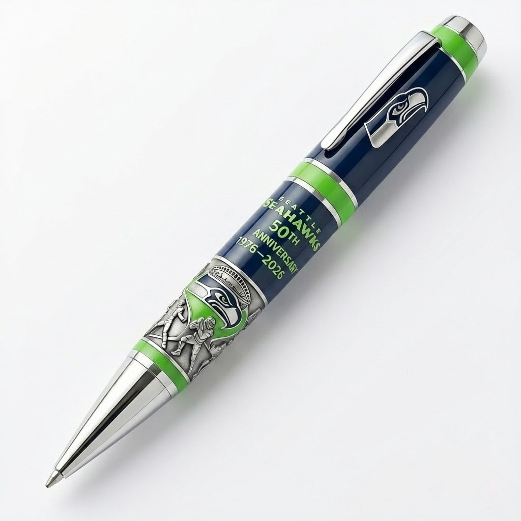Seattle Seahawks 50th Anniversary Commemorative Pen