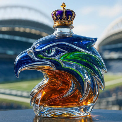 Seattle Football Team Limited Edition Whisky Bottle