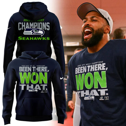 Seattle Seahawks 2025 NFC West Division Champions "Been There Won That"