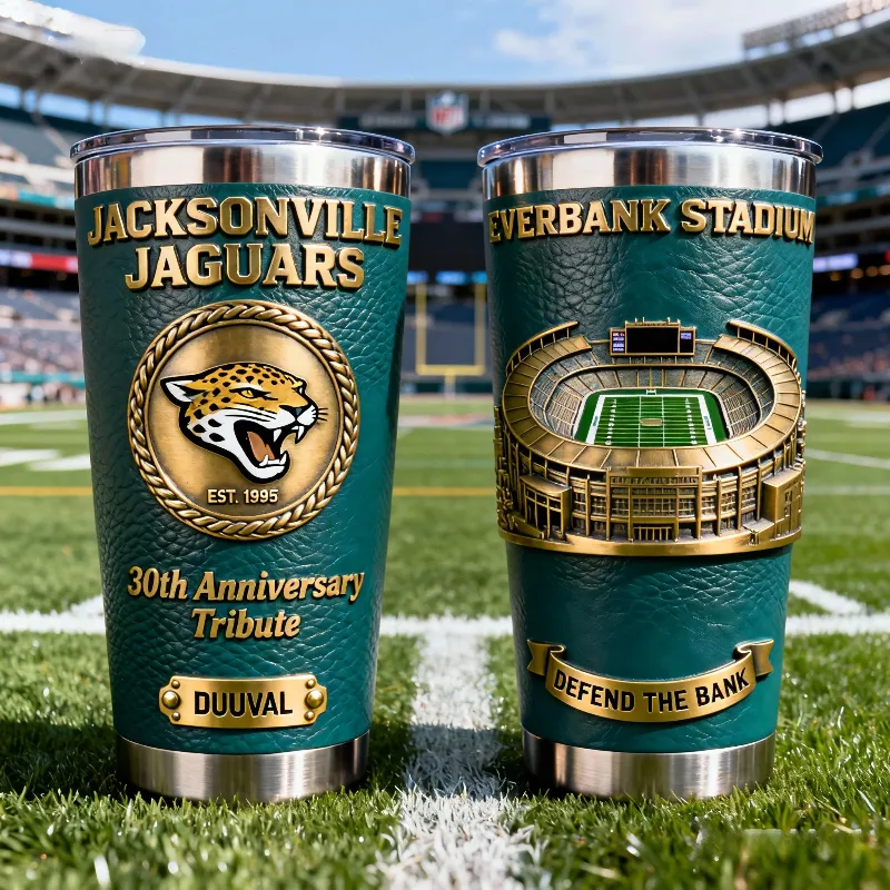Jacksonville Jaguars "Legacy Gold" 30th Anniversary Edition YETI