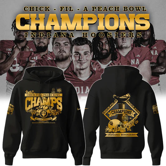 Indiana Hoosiers 2026 Peach Bowl Champions Limited