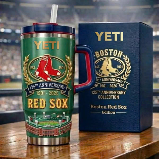 Boston Red Sox 125th Anniversary Pinnacle: The "Fenway Green" Relief Tumbler