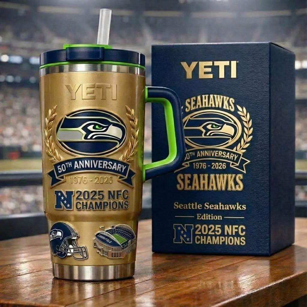 2025 NFC Champions Seahawks Limited Edition Tumbler