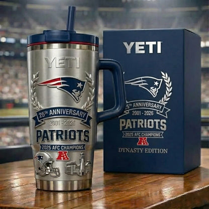2025 AFC Champions New England Patriots 25th Anniversary Edition