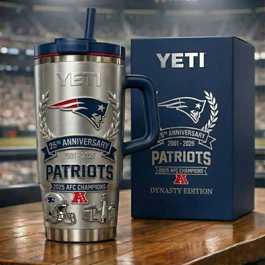 2025 AFC Champions New England Patriots 25th Anniversary Edition